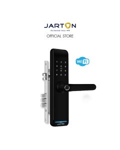 กุญแจดิจิตอล Maxi สีดำ สำหรับประตูบานเปิด เทคโนโลยีล่าสุด ระบบ Wi-Fi รหัสสินค้า 131236