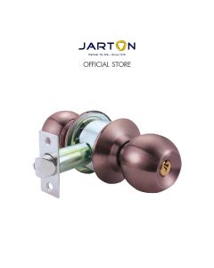 JARTON No7 ลูกบิดห้องทั่วไป No7 หัวกลม สี AC จานเล็ก รหัส 101705