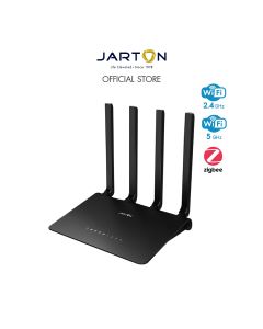 ไวเลสเราเตอร์ 2.4GHz 5GHz Wi-Fi + Zigbee 2 in 1 -1200M Router-Wireless-131237