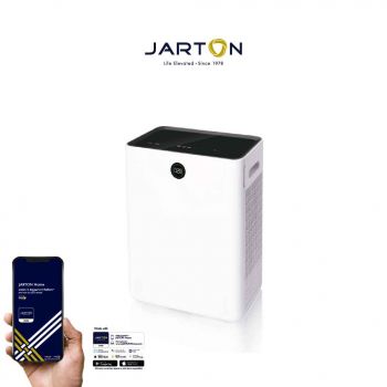 JARTON เครื่องฟอกอากาศอัจฉริยะ ระบบไฟฟ้าสถิต ฆ่าเรียบเชื้อโรค ฝุ่น PM 1.0  อากาศสะอาด สั่งได้ผ่านมือถือ