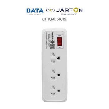 JARTON * DATA  ปลั๊กไฟ มอก. 3ช่อง 1สวิทซ์ คละสี ยาว 3ม. DJT3S1M3  รหัส 134906