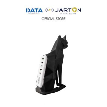 JARTON * DATA  The Cat USB Fastchager 5ช่อง 3A 1.2ม. D-JTCATB สีดำ รหัส 134916