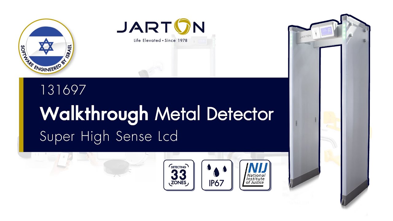 JARTON REVIEW : Walk Through Metal Detector